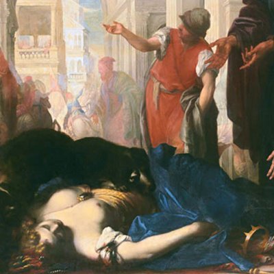 La mort de Jézabel - Claudio Ridolfi