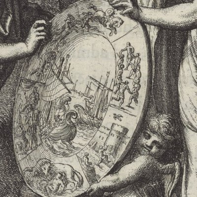 Énéide, livre 8. Vénus donne à Énée les armes forgées par Vulcain (The Works of P. Virgilius Maro)