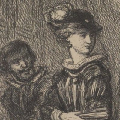 La rencontre chez l'Italien (La Princesse de Clèves, Quantin 1878) - Masson