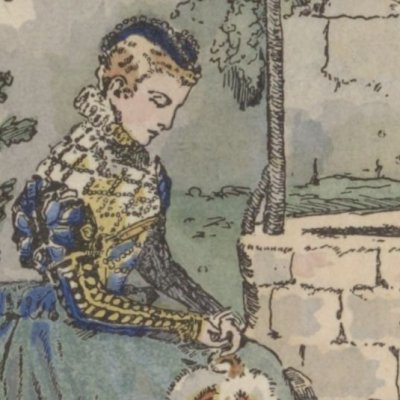 Retraite de Mme de Clèves à la mort de son mari (La Princesse de Clèves, Ferroud, 1925) - S. de Solomko