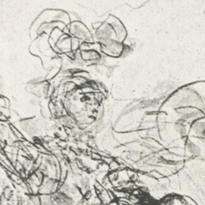 Pinabel raconte ses malheurs à Bradamante - Fragonard