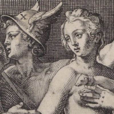 La calomnie d'Apelles - Cornelis Cort d'après Zuccaro