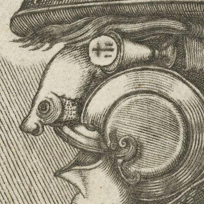 Portrait grotesque du nouveau pape - d'après Tobias Stimmer