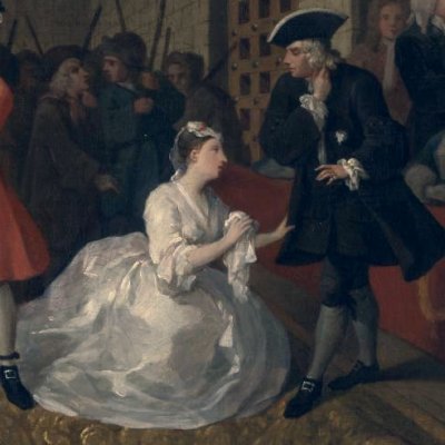 Scène du Beggar's Opera - Hogarth