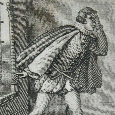 Dernière tentative du duc de Nemours pour revoir Mme de Clèves (La Princesse de Clèves, Desenne, 1818)