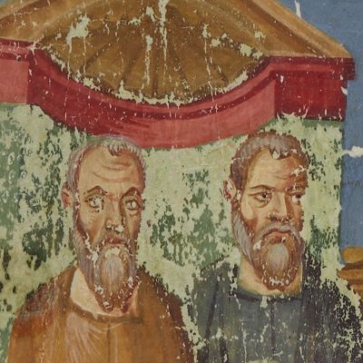 La grêle, 7e plaie ; le théologien des orateurs (Grégoire de Naziance, Homélies, Ms Grec 510)