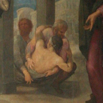 La guérison du paralytique - Quentin Varin