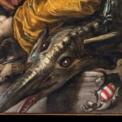 Saint Louis de Toulouse, saint Georges et la princesse - Tintoret