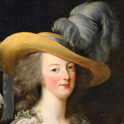 Marie-Antoinette en robe de mousseline - Élisabeth Vigée-Lebrun