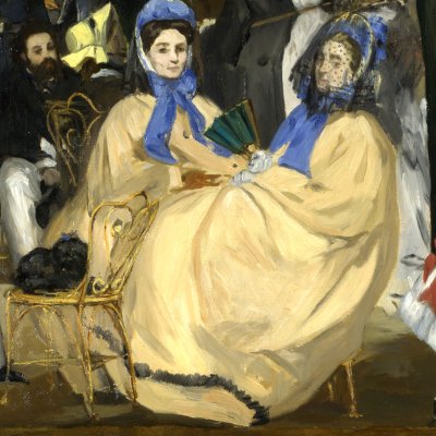 La musique aux Tuileries - Édouard Manet