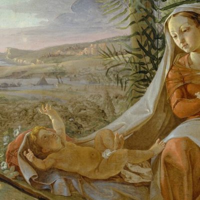 La fuite en Égypte - Philipp Otto Runge