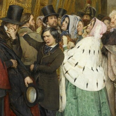 Four o'clock at the Salon - François Biard