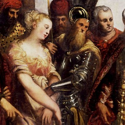 Christ and the adulteress (Milan version) - Tintoretto