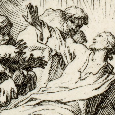 La tempête (La Christiade, planche du ch. 2) - Eisen