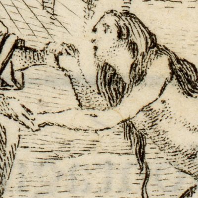 La naissance de la femme (Christiade, vignette ch. 6) - Eisen