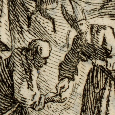 Le Sanhédrin assemblé (Christiade, vignette ch. 7) - Eisen