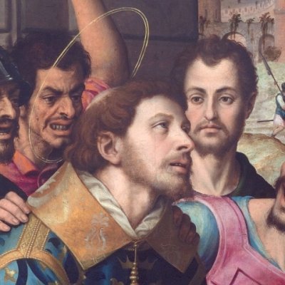 Saint Étienne conduit au martyre - Joan de Joanes