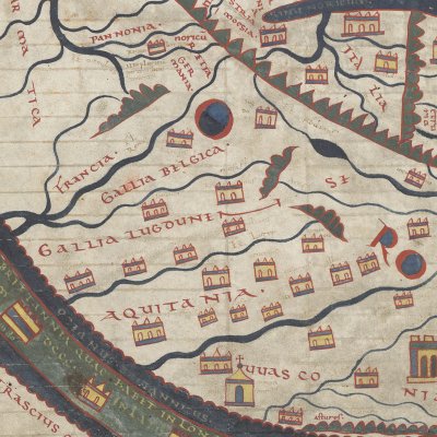 Carte du monde (Beatus a Liebana, Commentarius in Apocalypsin…) 
