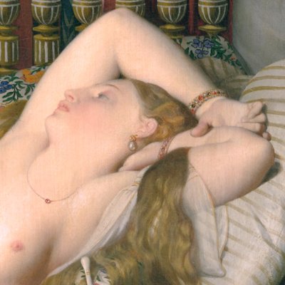 L’odalisque à l’esclave (version de Harvard) - Ingres