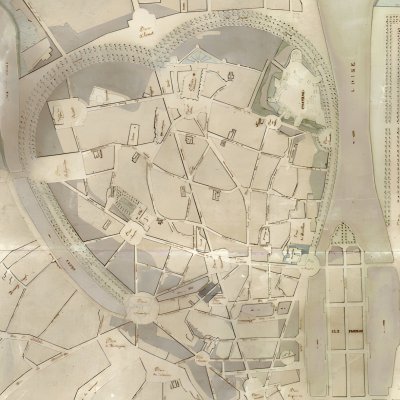 Projet d'aménagement du centre ville de Nantes en forme de cœur - Pierre Rousseau