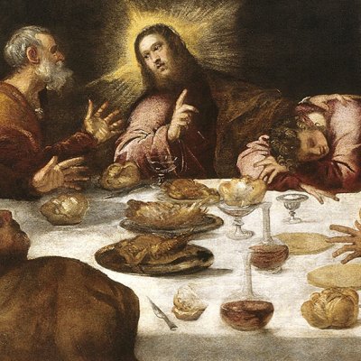 La dernière Cène (version de Saint-François-Xavier) - Tintoret