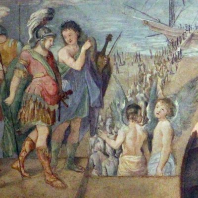 Embarquement des Argonautes (Bologne, Histoires de Jason) - Annibale Carrache