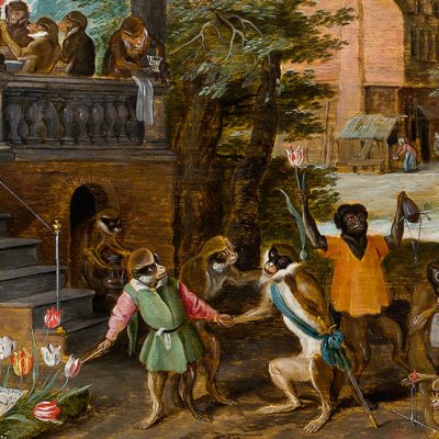 Allégorie de la tulipomanie - Jan Brueghel le Jeune
