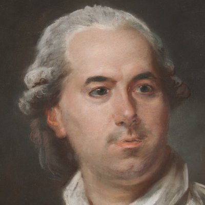 Portrait d'Hubert Robert à 42 ans - Pierre Adolphe Hall