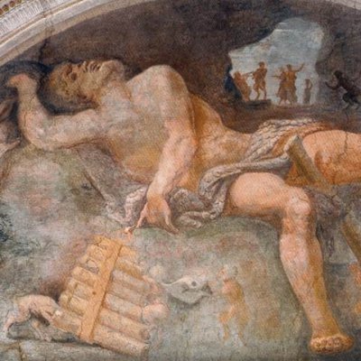Polyphème endormi - Giulio Romano d'après Timanthe