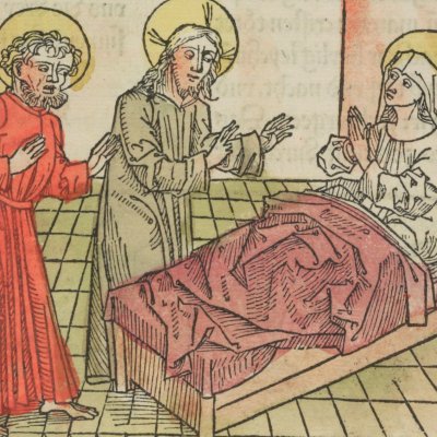 Sainte Pétronille (Légende dorée, éd. Anton Koberger)