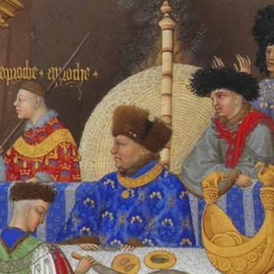 Janvier (Très riches Heures du duc de Berry) - Limbourg