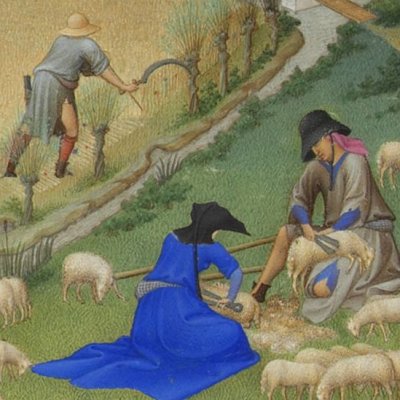 Juillet (Très riches Heures du duc de Berry) - Limbourg