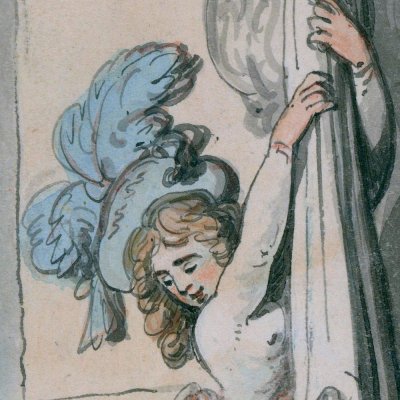 L'évasion / The Elopement - Rowlandson