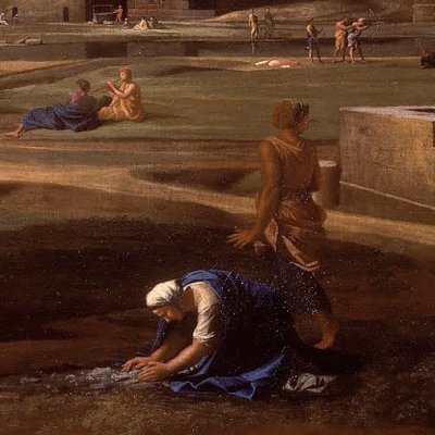 Paysage avec les cendres de Phocion - Nicolas Poussin