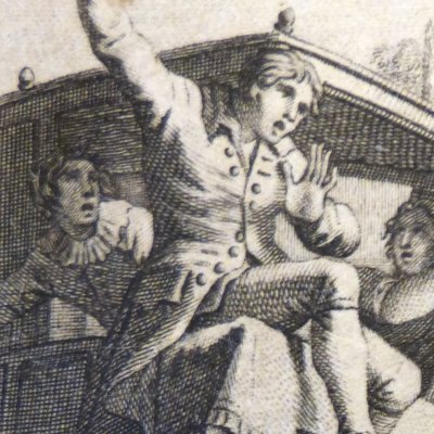Première rencontre de Joséphine et de Ferdinand (G.  de Montjoie, Histoire de quatre Espagnols) - Monsiau