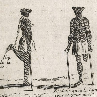 Châtiments des esclaves (Voyage de M. de Gennes, 1699)