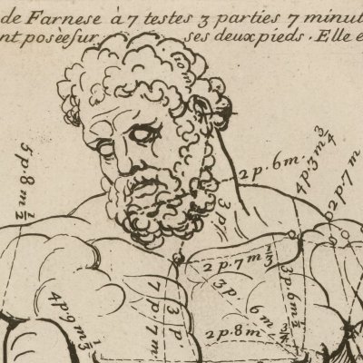 Hercule Farnèse (Audran, Proportions du corps humain)