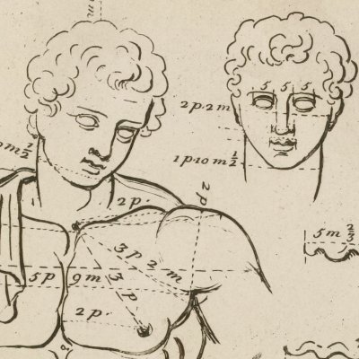 Antinoüs (Audran, Proportions du corps humain)