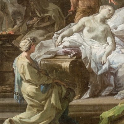 Le sacrifice d'Iphigénie - Corrado Giaquinto