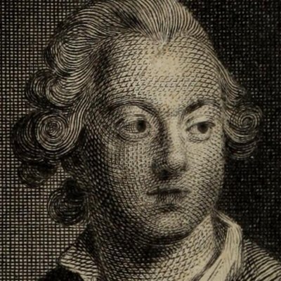 Portrait de Poinsinet (Œuvres de Poinsinet, Paris, 1784)