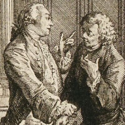Valère et M. Carondas (Palissot, Les Philosophes)