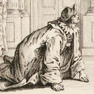Crispin à quattre pattes (Palissot, Les Philosophes)