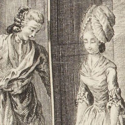 La soubrette par amour (Rétif, Les Contemporaines, vol. 1, 1780) - Binet