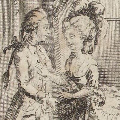 La petite amoureuse (Rétif, Les Contemporaines, vol. 1, 1780) - Binet