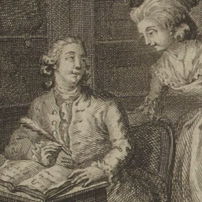 La garçon de boutique (Rétif, Les Contemporaines, vol. 2, 1780) - Binet