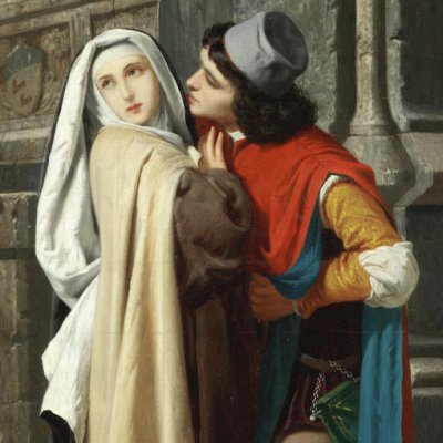 Filippo Lippi et Lucrezia Buti : le baiser dans l'église - G. Castagnola