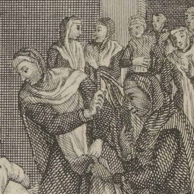 Scolastique châtiée pour s'être baignée (La Religieuse en chemise, 1746, 2e entretien)