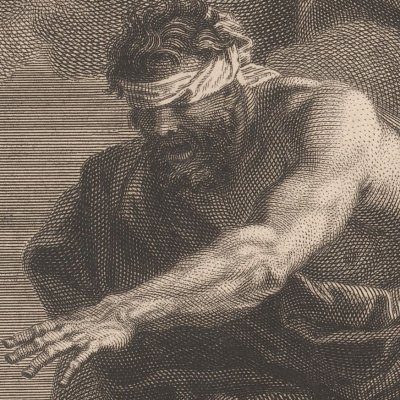 La Minerve française élevant la Vérité - Desplaces d'après Coypel