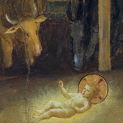 Nativité (Armadio degli Argenti) - Fra Angelico