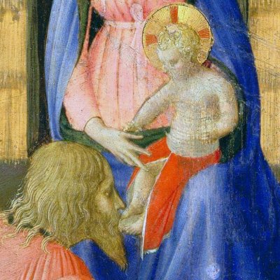 L'adoration des rois Mages (Armadio degli Argenti) - Fra Angelico